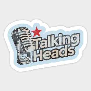 Talking Heads Vintage Sticker